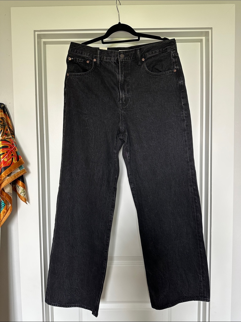 American Eagle Outfitters AE77 Stovepipe Black Jeans